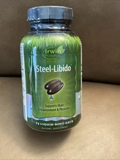 Irwin Naturals, Steel-Libido, 75 Liquid Soft gels, 12/25