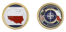 ARMY ATLANTIC RES POLAND COIN