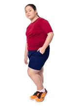 Ember and Ace Plus Size Kids Unisex Short Sleeve Crew Neck Tee