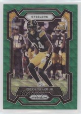 2023 Panini Prizm Rookies Green Wave Prizm Joey Porter Jr #386 0b7v