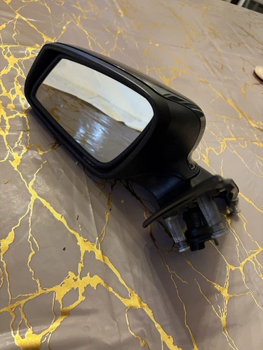 11 12 13 BMW 535i 528i Left Driver Side View Mirror OEM F01531219931P Black OEM