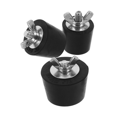 #ad 3 Pcs Swimming Pool Winterizing Plugs Drain Rubber $22.74