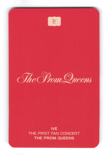 IVE Yujin Photocard | The Prom Queens (First Fan Concert) - Picture 2 of 2