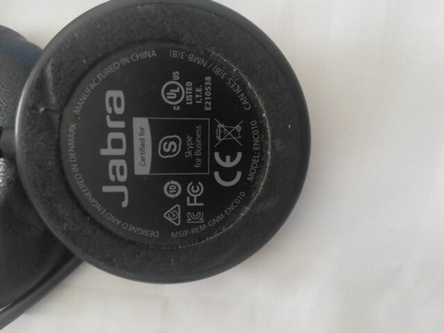 Jabra Evolve Damaged Headset, Tested And Fully Working & 2 Bags See Description - Afbeelding 8 van 13