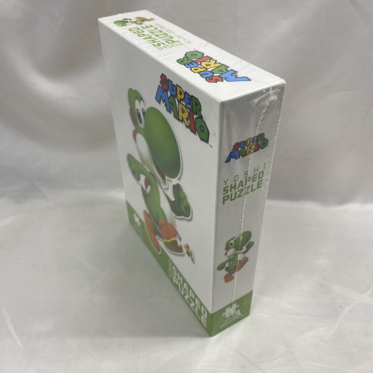 NIB Yoshi Shaped Puzzle 200 Pieces Nintendo Super Mario 16