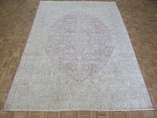 9'6 x 12'6 Hand Knotted Purple Vintage Turkish Overdyed Oriental Rug G10377