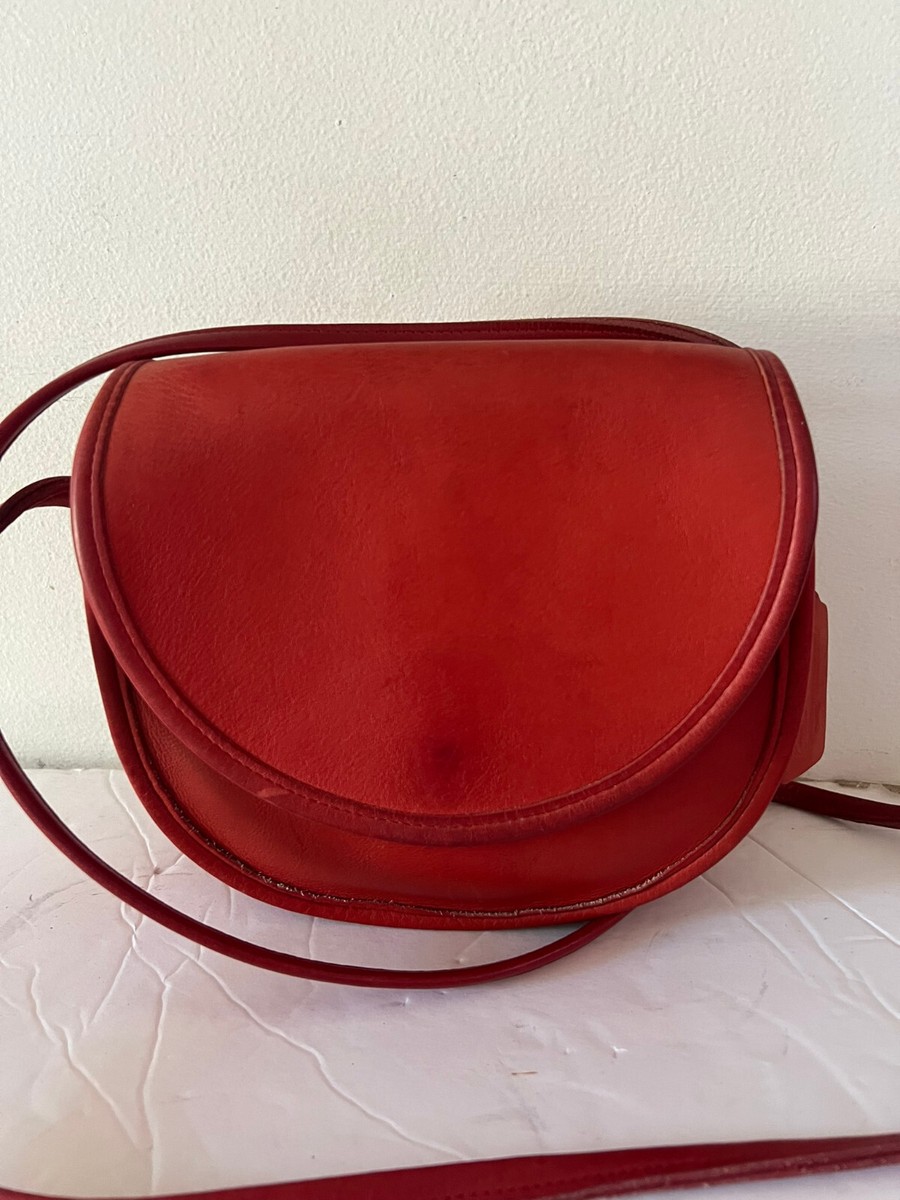 極美品 vintage coach old red CASEY BAG 赤 Vintage Coach Original Red Casey Bag - Etsy 日本