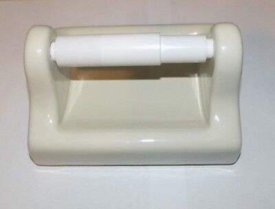 NEW BISCUIT OR OFF WHITE Ceramic Toilet  Paper  Holder  