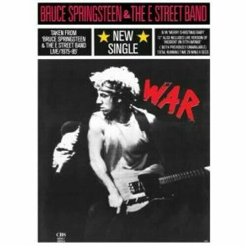 Bruce Springsteen Poster für Musikfans