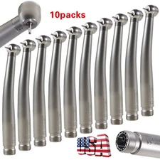 1-10 NSK PANA MAX Style Dental High Speed Handpiece Push Button 2 Holes Borden