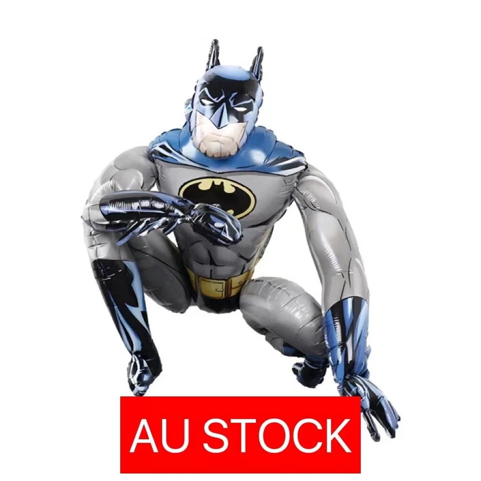 3D Large Marvel Hero Ironman Batman Spiderman Balloon Birthday Party AU STOCK - image 4 of 4