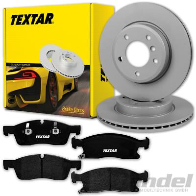 TEXTAR BREMSSCHEIBEN + BELÄGE VORNE für JEEP GRAND CHEROKEE WK + DODGE DURANGO