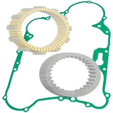 Clutch Friction Plates And Gasket Kit for Kawasaki KLR650 KL650 1996-2010
