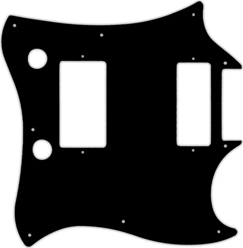 WD Custom Pickguard For Gibson 2014 Limited Edition Exclusive Run SG 24 Fret ...