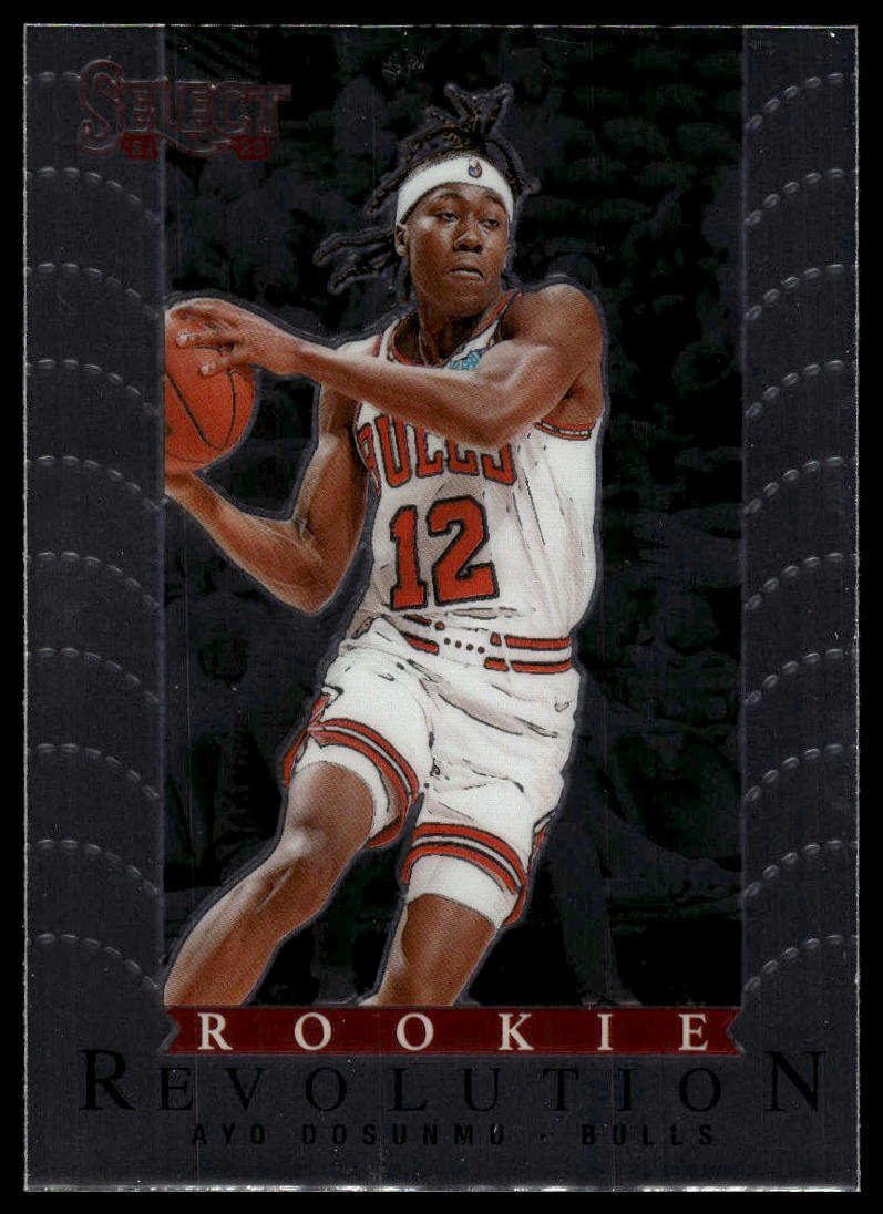 2021-22 Panini Select #22 Ayo Dosunmu Rookie Revolution