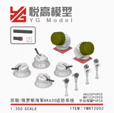 1/350 Soviet/Russian AK630 close range gun&MR123 fire control radar YM-RT2002