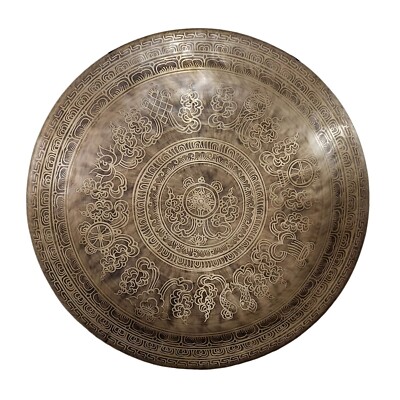 Tibetan Temple gong-50 cm Large Handmade gong-gong bath-sound healing-chakra