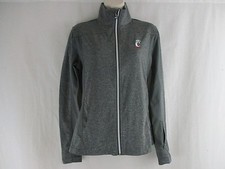 Levelwear Cincinnati Bearcats Women's Monet Grey Zip up long sleeve jacket S A25