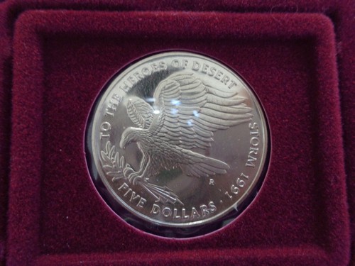 1988 $5 Republic of The Marshall Islands Coin Set - (12 Coin Set) New - Picture 6 of 7