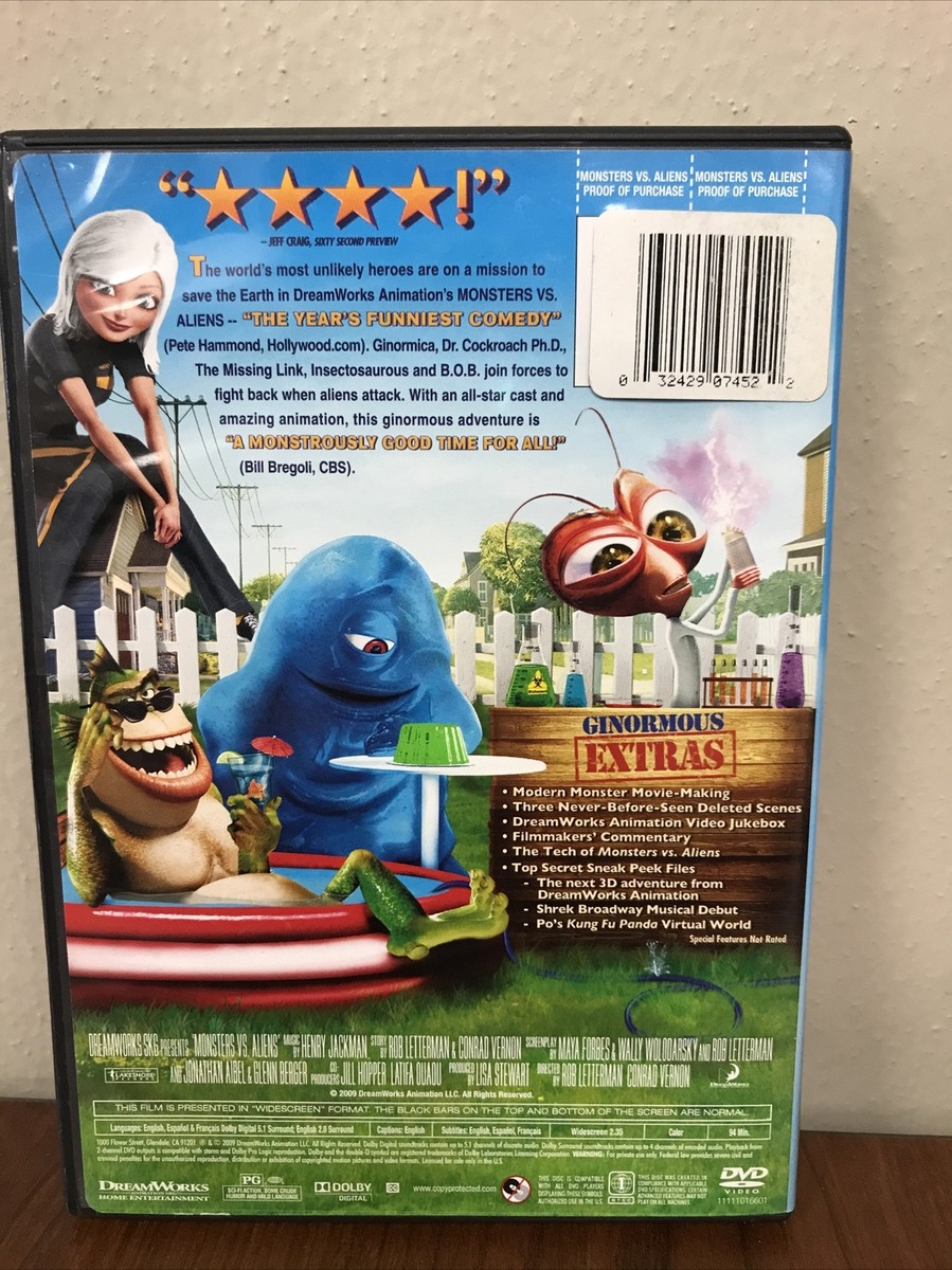 Monsters Vs Aliens | eBay