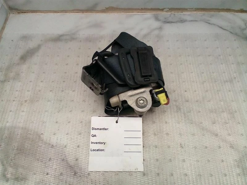 Conjunto de cinturón de seguridad delantero izquierdo Cadillac DTS 2006 2007 retractor negro OEM Foto 2 de 2