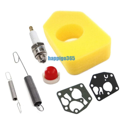 Luftfilter Zündkerze Vergaser Membrane für Briggs & Stratton Quattro 450 500 550