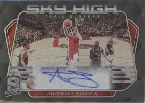 2023-24 Panini Spectra - Anfernee Simons #SKY-AFS