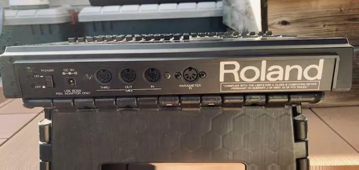 Roland PG-1000 Linear Synthesizer Programmer Tested Working F/S