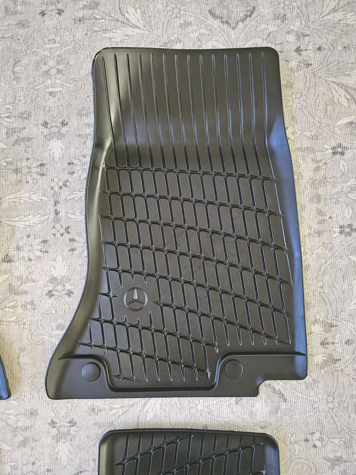 2022-2024 Mercedes-Benz W206 C300 All Weather Floor Liners Trays Mats OEM - Image 3 of 4