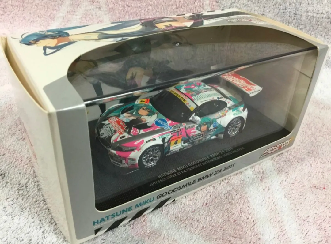 1/43 Hatsune Miku BMW Z4 2011 SERIES MALAYSIA Super GT GOODSMILE