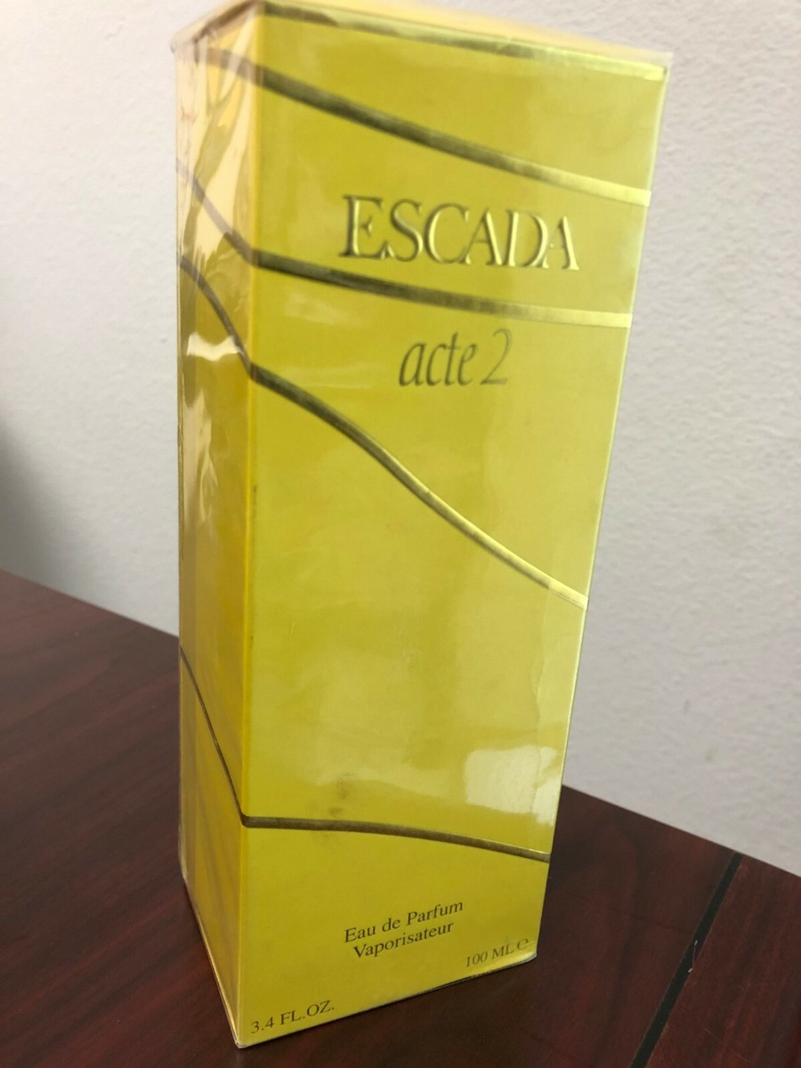 ESCADA Acte 2 Eau De Parfum Spray 1 FL Oz 30 Ml for sale online | eBay