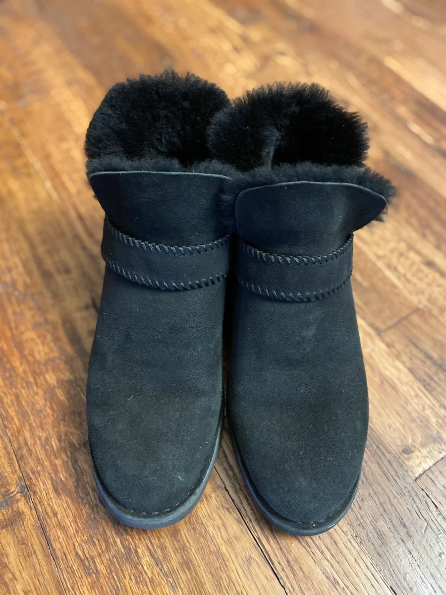 Shearling ankle boots uk sale