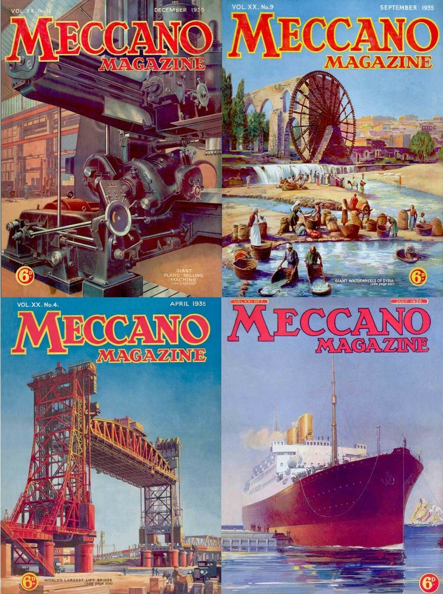 MECCANO MAGAZINE 1960 12冊セット MECCANO MAGAZINE 1960 12冊セット Original Vintage Meccano