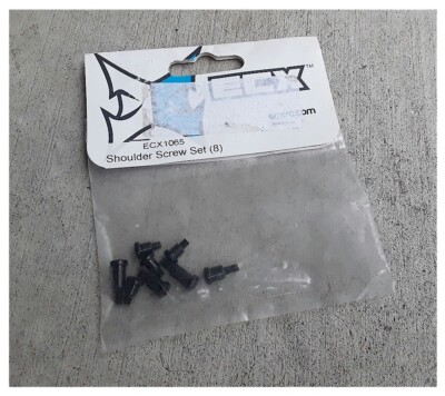 ECX ECX1065 Shoulder Screw Set Ruckus, Torment, Boost, Circuit, AMP (8)