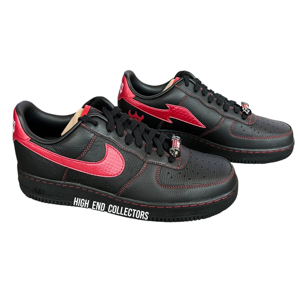 RTFKT NIKE Air Force 1 demon 953足限定 US7 RTFKT x Nike Air Force 1 - Demon - Men US Size 9 - Deadstock