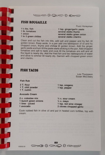 Rezepte mit Cat-I-Tude Kochbuch von The Cat People, Bakersfield, Kalifornien - Bild 6 von 8