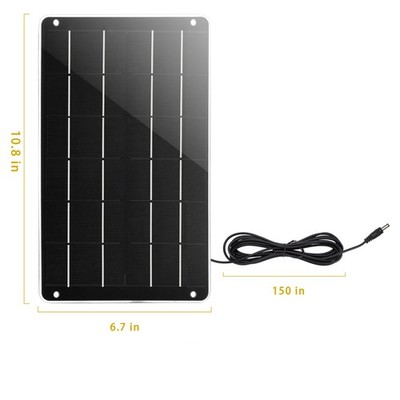 60W Solarpanel Kit Solar Set Solarmodul Für Camping Ladegerät für Auto