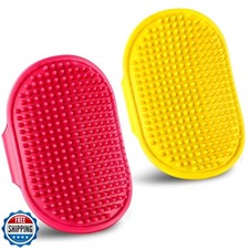 Kwispel Dog Grooming Brush, Pet Shampoo Bath Brush Dog Grooming Shedding Brus
