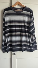Carhatt  T-shirt Men's  L Longsleeve Stripey 100% Cotton