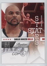 2010-11 Prestige Stat Stars Carlos Boozer #13 0q0
