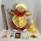 VTG Cabbage Patch Circus Kids Doll 16” (Kim Jack) Peppy Polka Dot Complete 1985