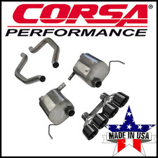 Corsa Xtreme 2.75" Axle-Back Exhaust Kit 2014-19 Corvette C7 Z06/Grand Sport/ZR1