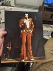 Vintage 8x10 Photo Snapshot Elvis Presley Singing Concert (H9)