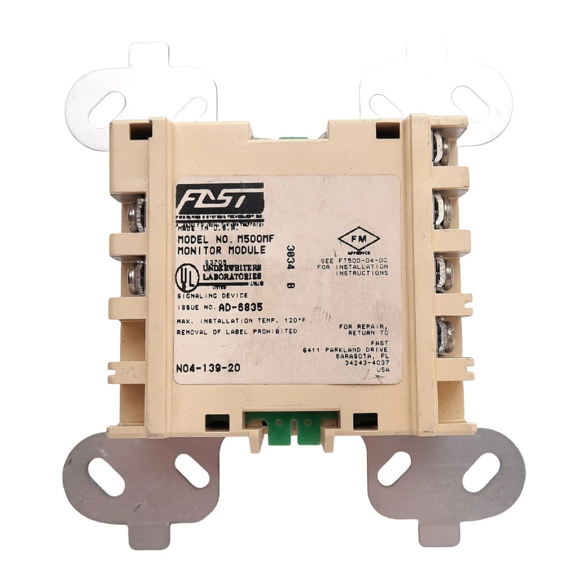 Edwards Fire Alarm Part System Sensor M501MEA Mini Input Module ...