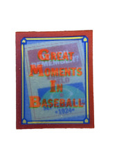 Excellent: Vintage 1988 SCORE Magic Motion Great Moments in Baseball Card #54