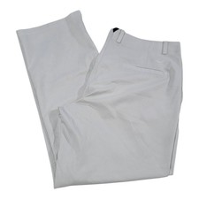 Nike Golf Men  s Standard Fit Flat Front Dri Fit Pants Beige Size 38x30