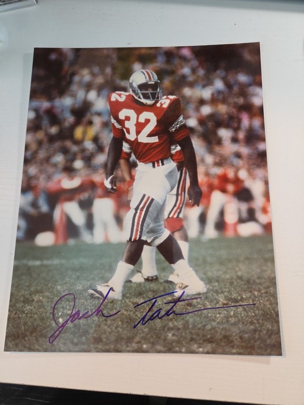 Jack Tatum OHIO STATE BUCKEYES AUTOGRAPHED 8X10 PHOTO