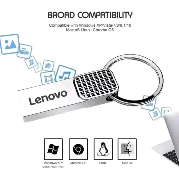 Clé USB 2To USB 3.0 Haute Vitesse Étanche Antichoc Pour PC, TV, Voiture, Mac - Image 3 of 4