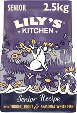 Lily’s Kitchen - Dry Senior Dog Food - Grain Free Turkey & Trout - 2.5kg 9.60 per kilo