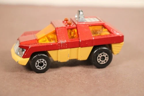 Vintage Matchbox Superfast No. 59 Planet Scout Red & Beige England LQQK